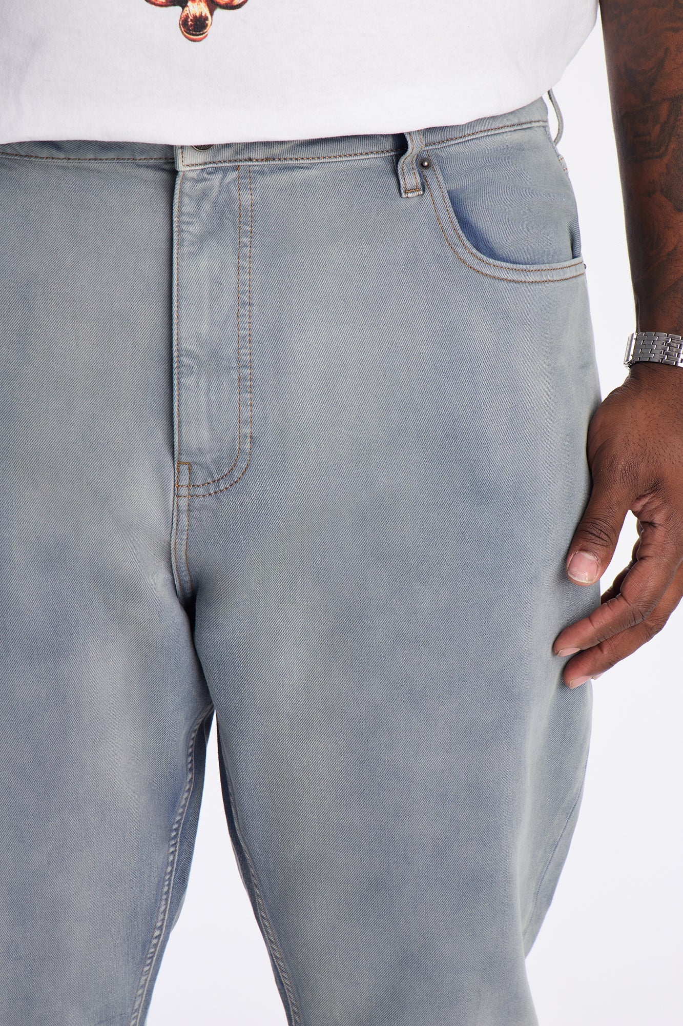 Slim With Me Jean - Medium Blue Wash