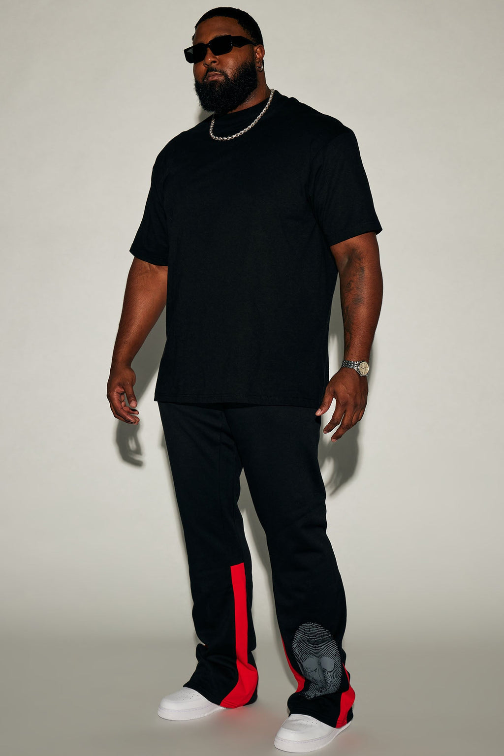 Unknown Fate Flared Sweatpants - Black