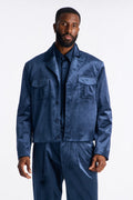 Cropped Nimbus Celestine Jacket - Navy