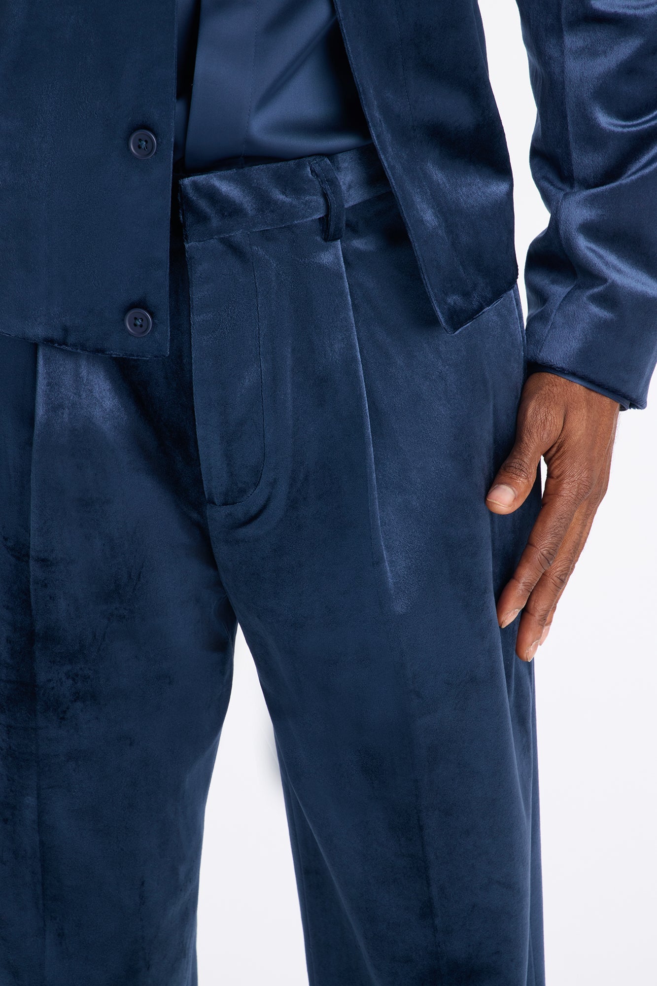 Straight Nimbus Celestine Trouser - Navy