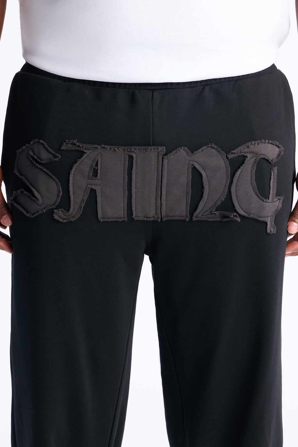 Saint Straight Sweatpants - Black