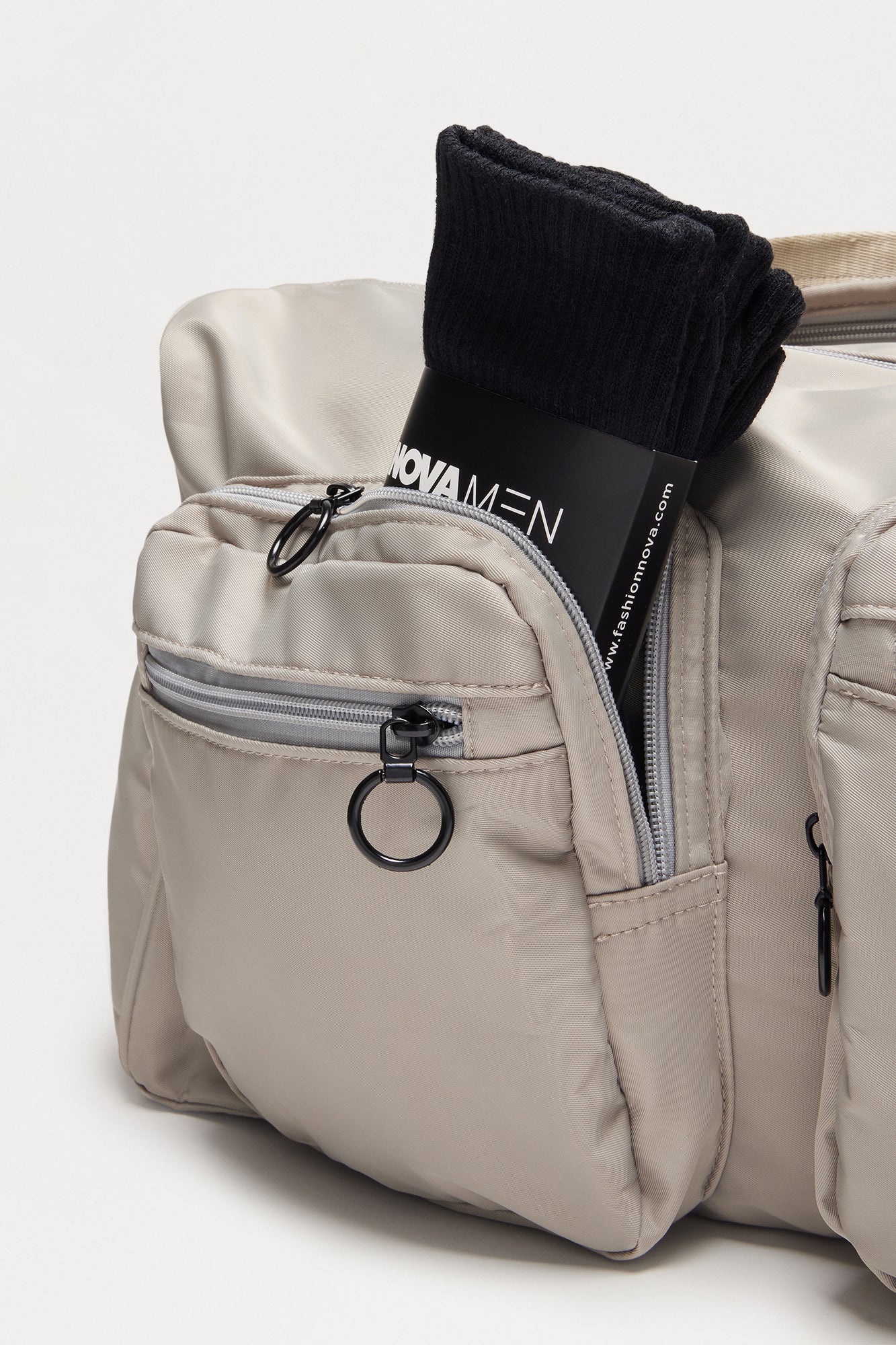 Travel Ready Mid Size Utility Duffle Bag - Grey