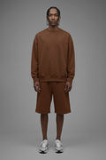 410 Oversized Crewneck - Chestnut