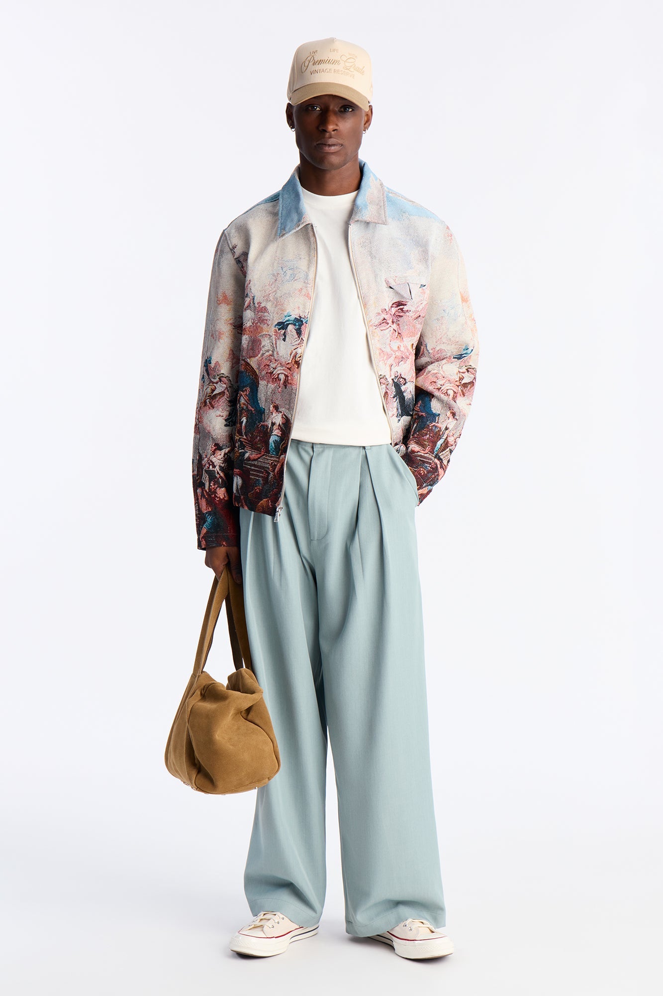 Renaissance Master Tapestry Work Jacket - Multi Color