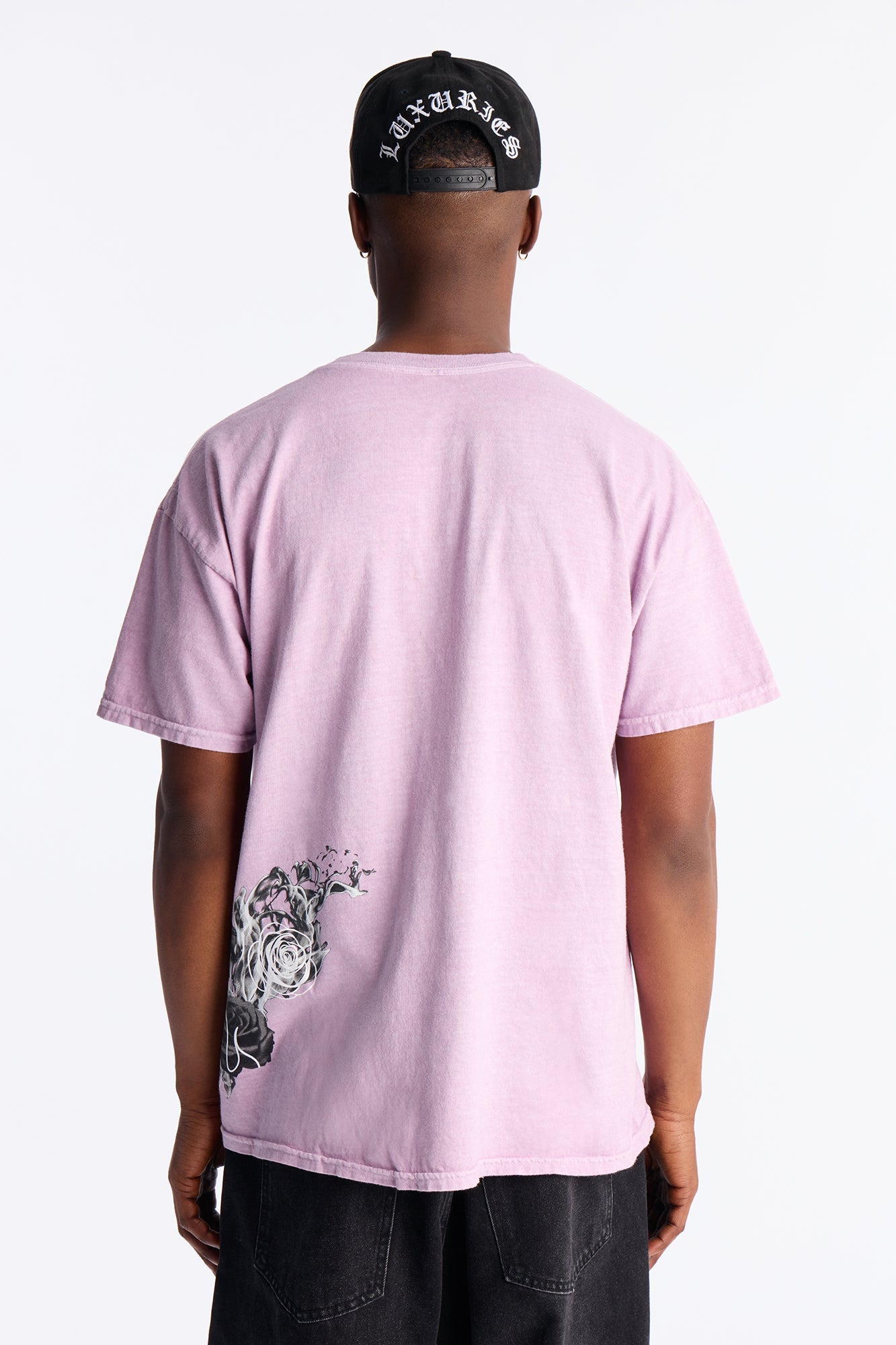 Eternal Love Oversized Short Sleeve Tee - Mauve