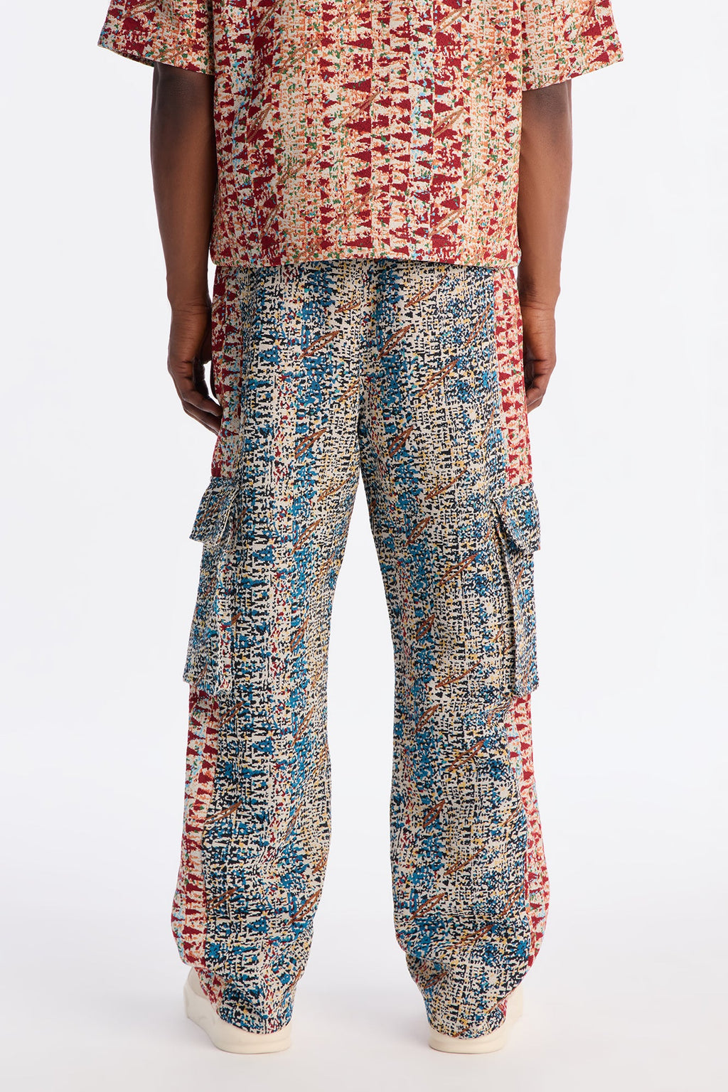 Baggy Nomadic Tapestry Cargo Pant - Multi Color