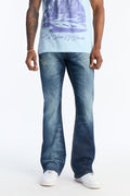 Stacked Skinny Flare Wasco Jean - Dark Wash