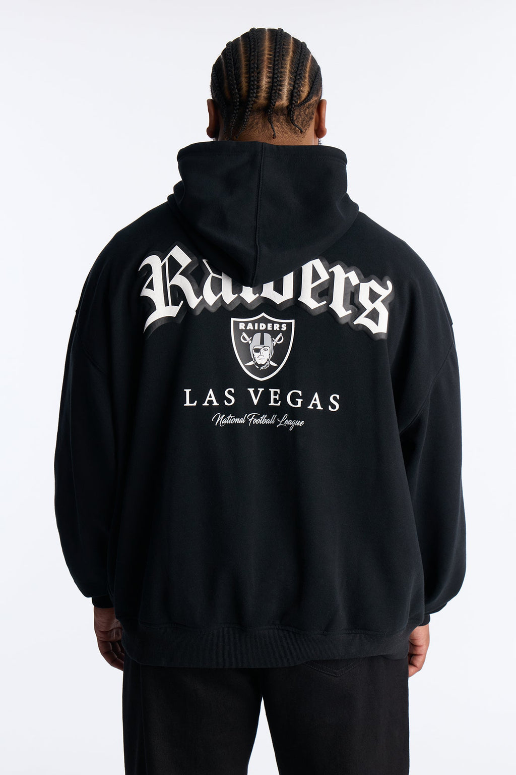 Raiders Original English Hoodie - Black