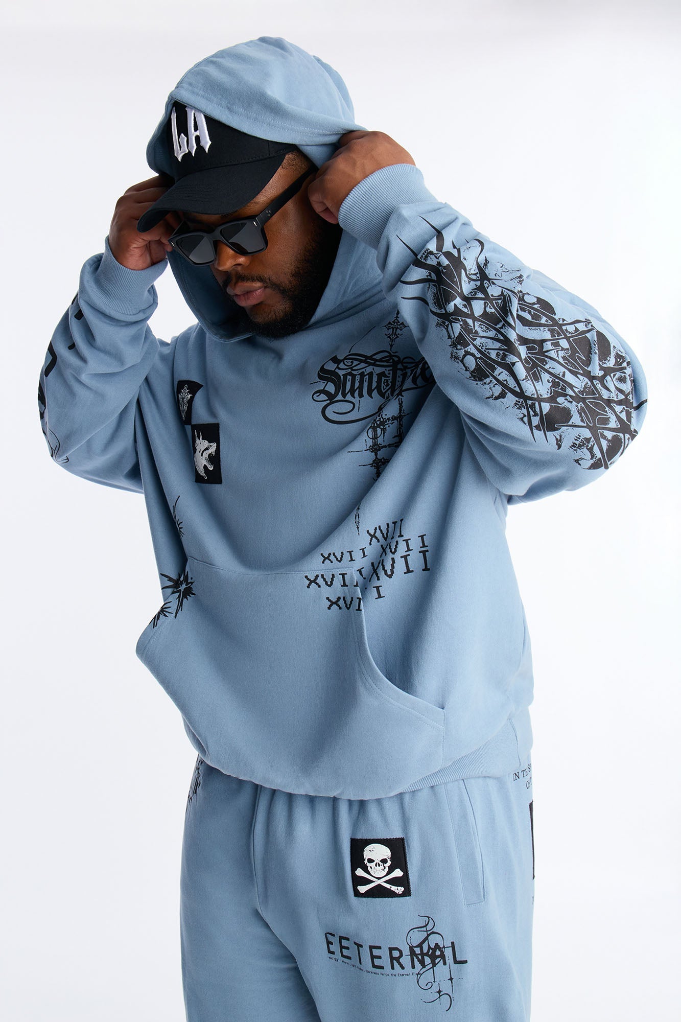Sacred Energy Hoodie - Blue
