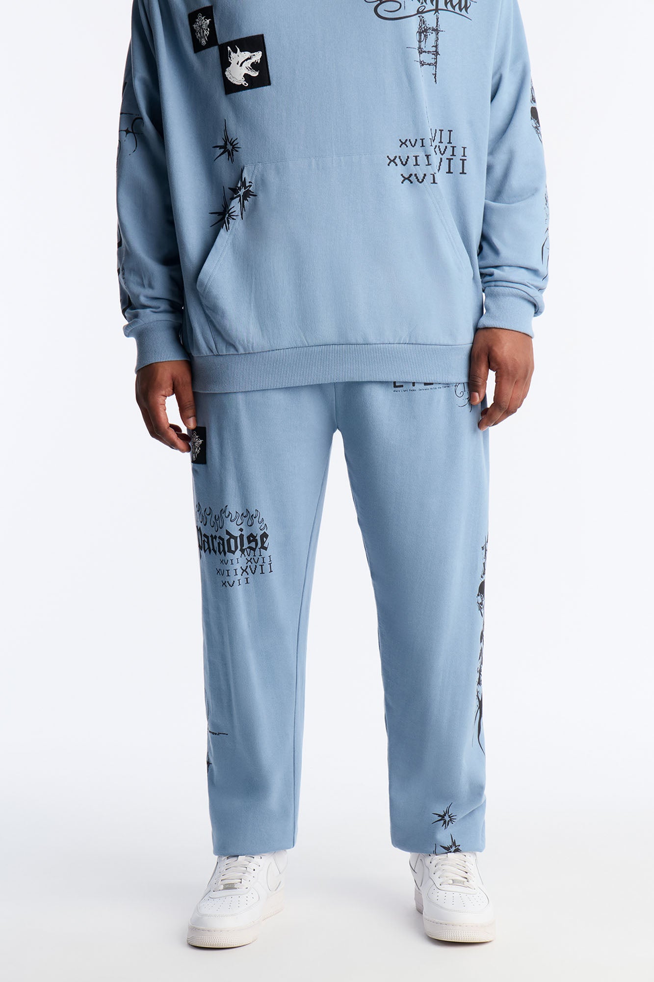 Sacred Energy Sweatpants - Blue