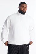 Built For Success Quarter Zip Sweatshirt - White