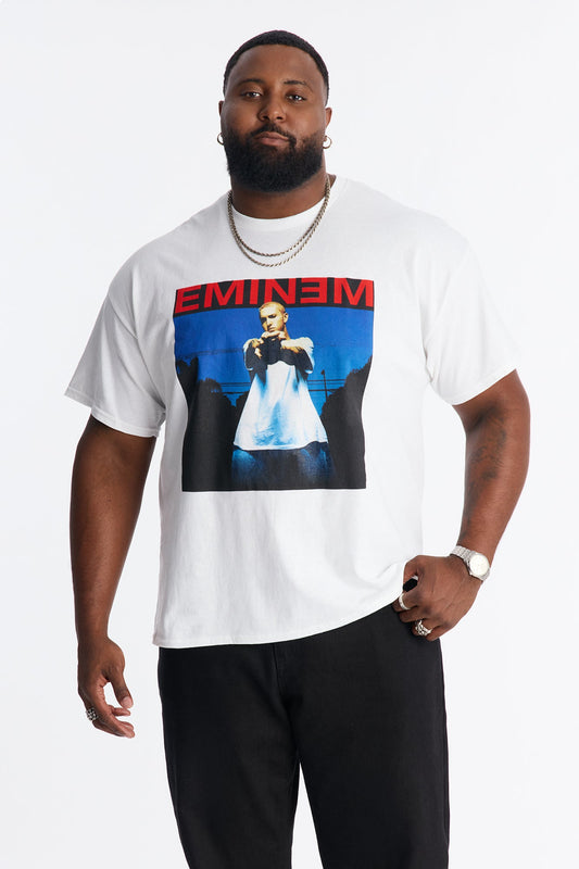 Eminem The Real Slim Shady Short Sleeve Tee - White