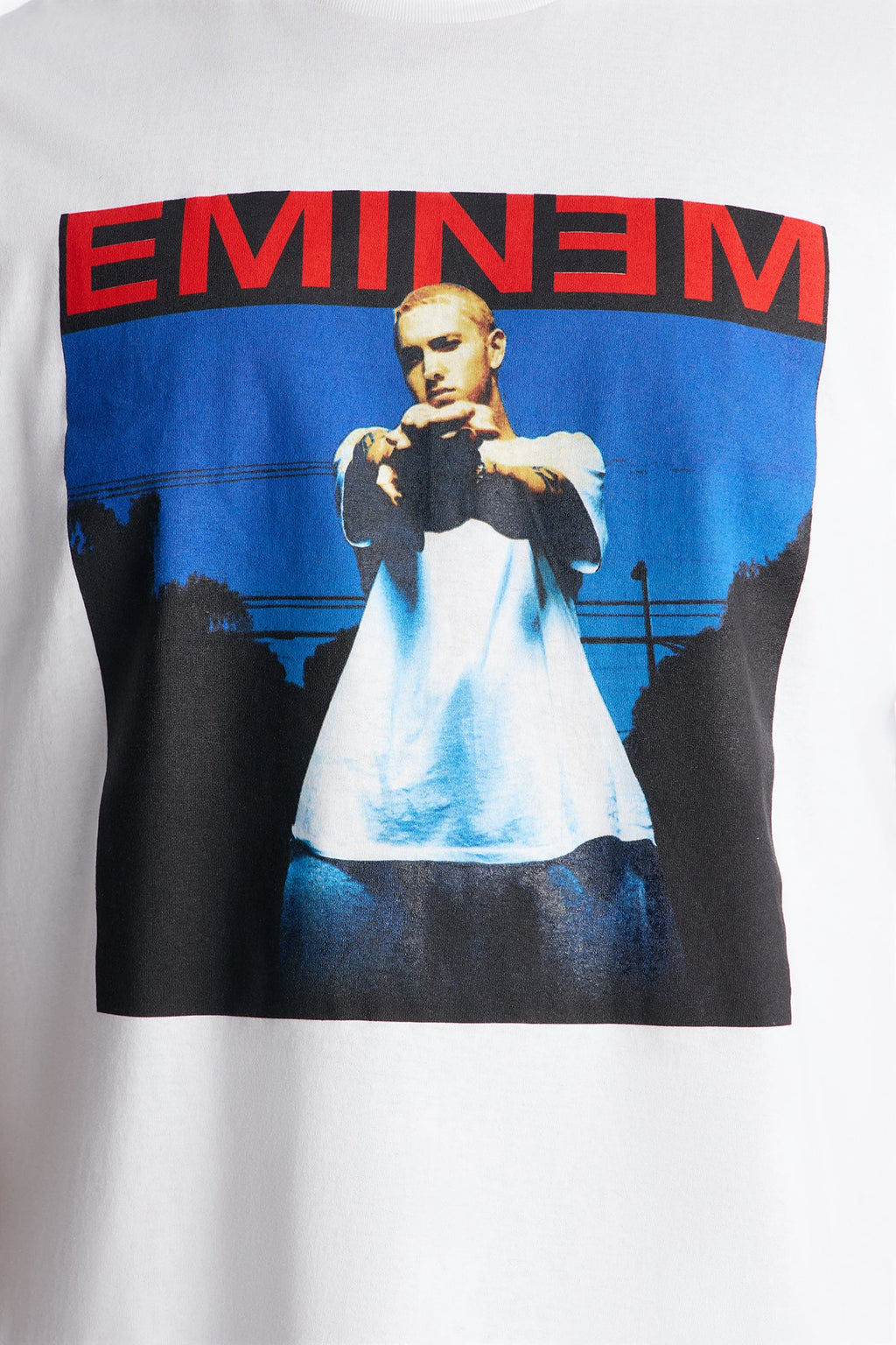 Eminem The Real Slim Shady Short Sleeve Tee - White