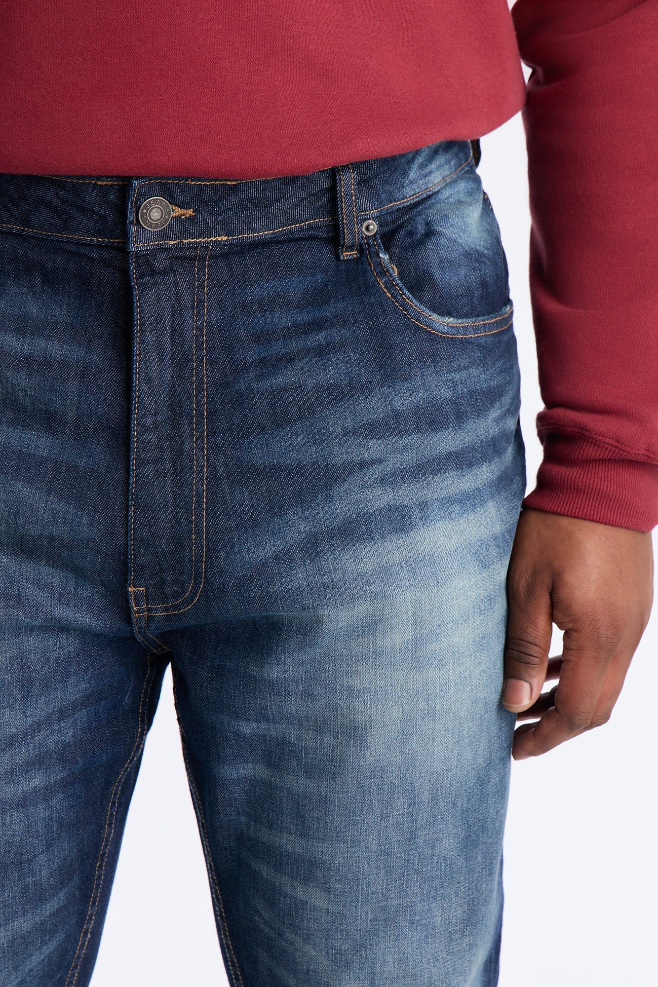 Stacked Skinny Flare Wasco Jean - Dark Wash