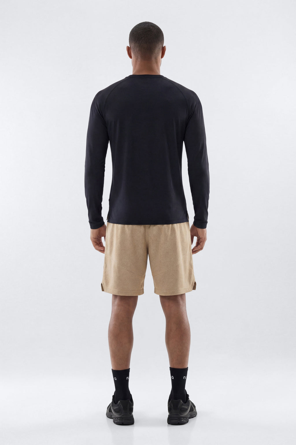 HexTech™ Long Sleeve Active Top - Black