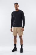 HexTech™ Long Sleeve Active Top - Black