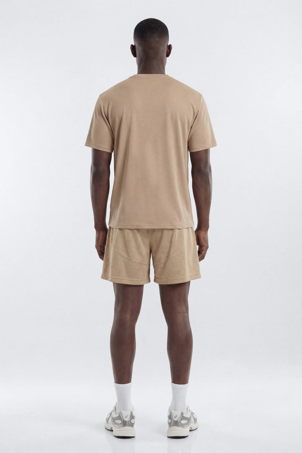 DryCore™ Crew Neck Active T-Shirt - Taupe