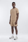 DryCore™ Crew Neck Active T-Shirt - Taupe