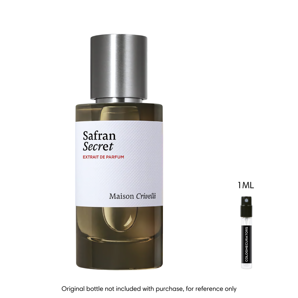SAMPLE - Maison Crivelli Safran Secret Extrait