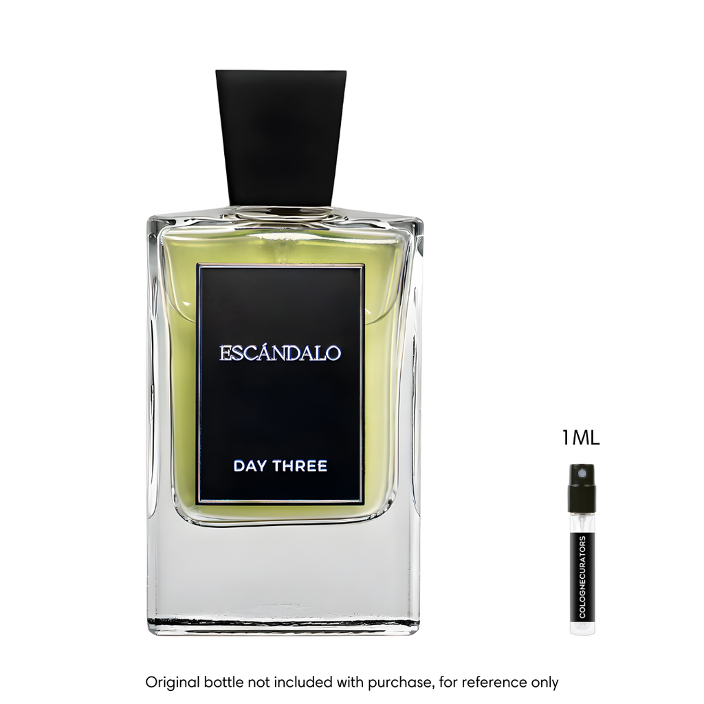 SAMPLE - Day Three Fragrances Escándalo Extrait
