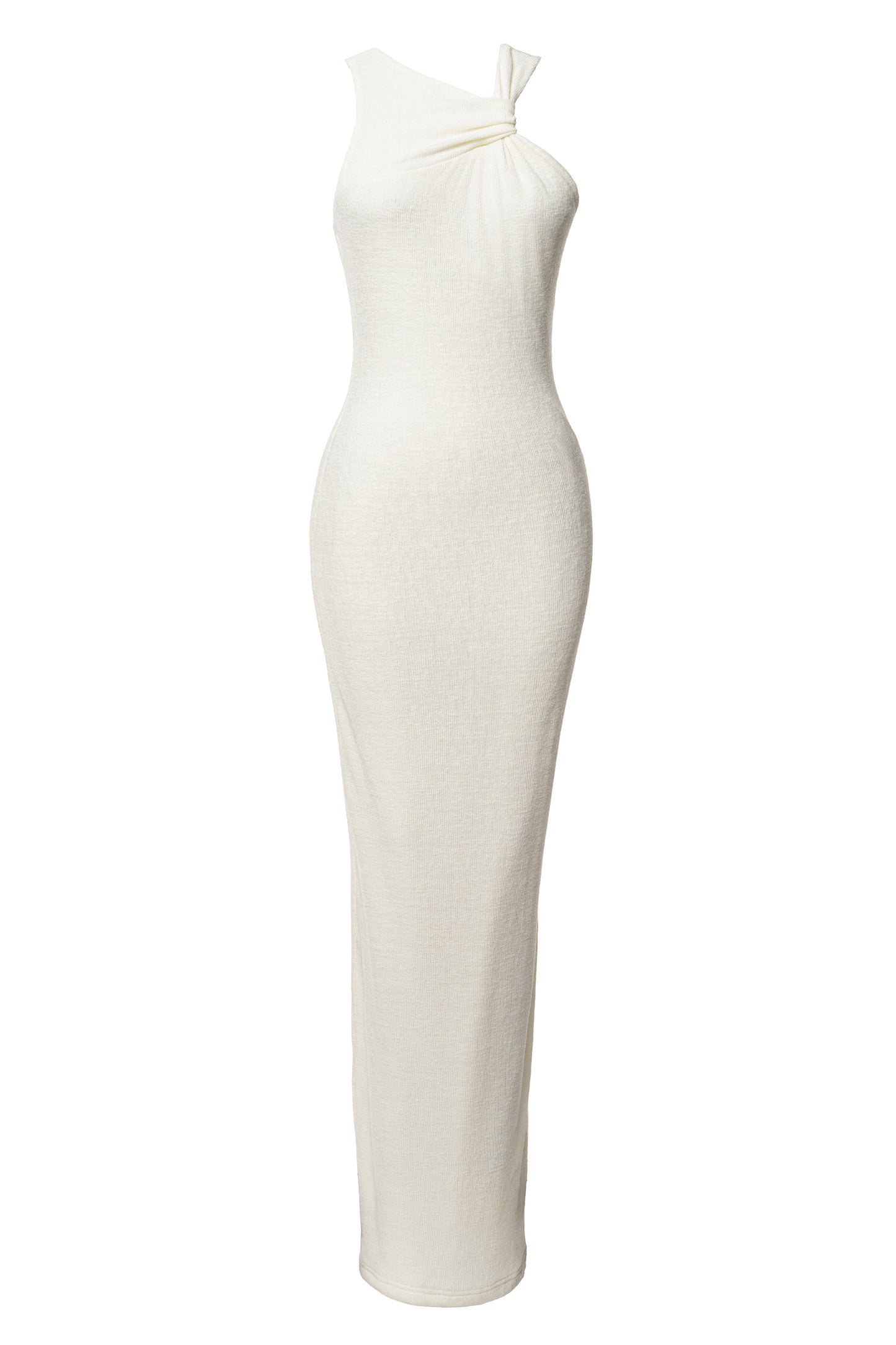 Ivory Alessia Knit Maxi Dress