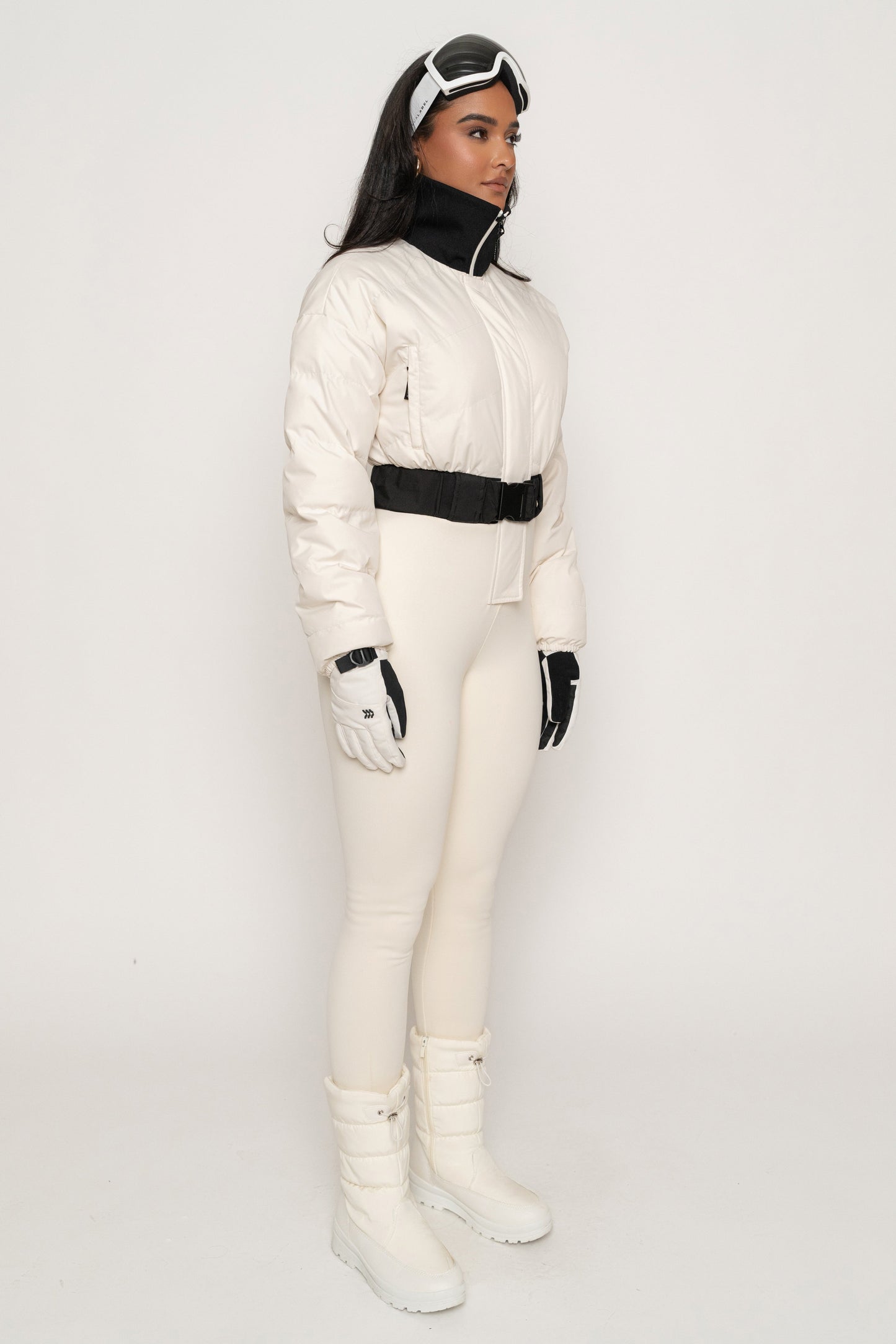 Ivory In Motion Nylon Jumpsuit
