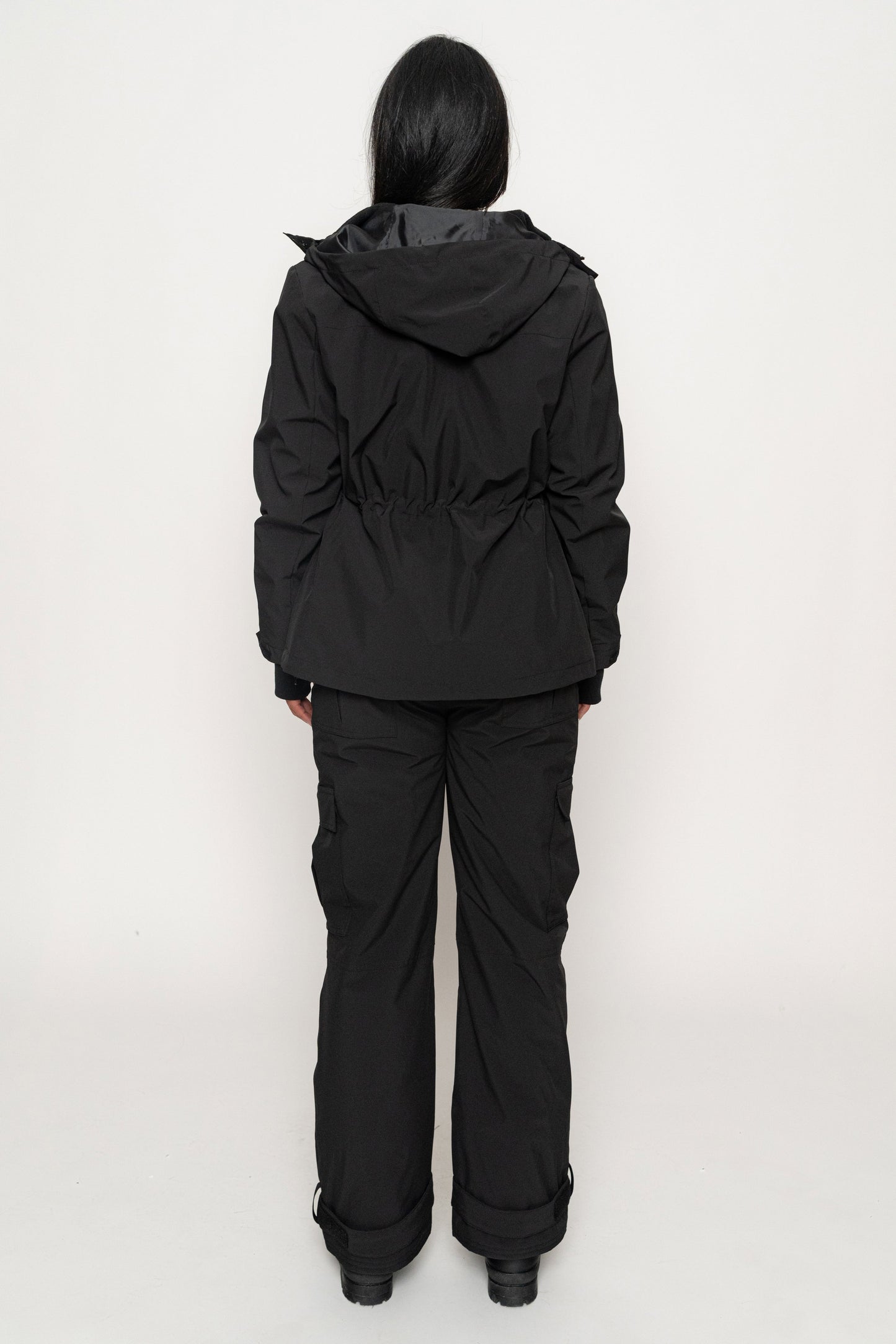 Black Polar Puffer Jacket